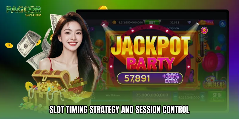 Slot timing strategy and Session Control